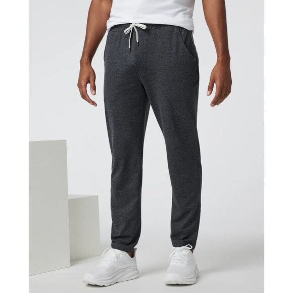 Vuori Ponto Performance Pant 30" in Charcoal Heather Men's Size Small - Picture 1 of 8